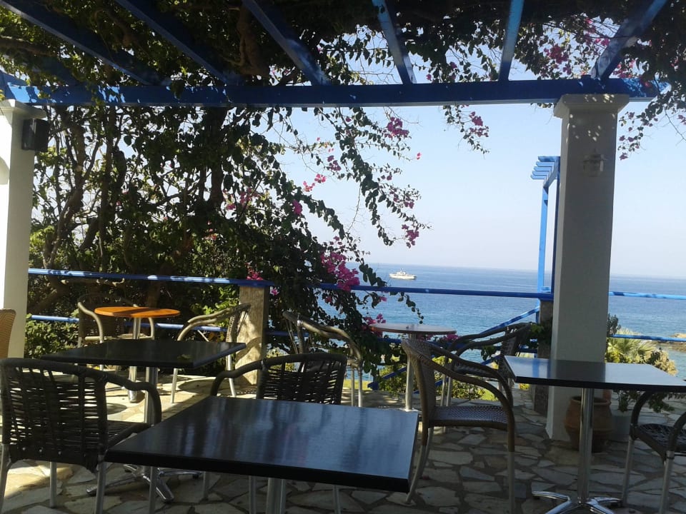 Ausblick von Terrasse Hotel Stella Beach