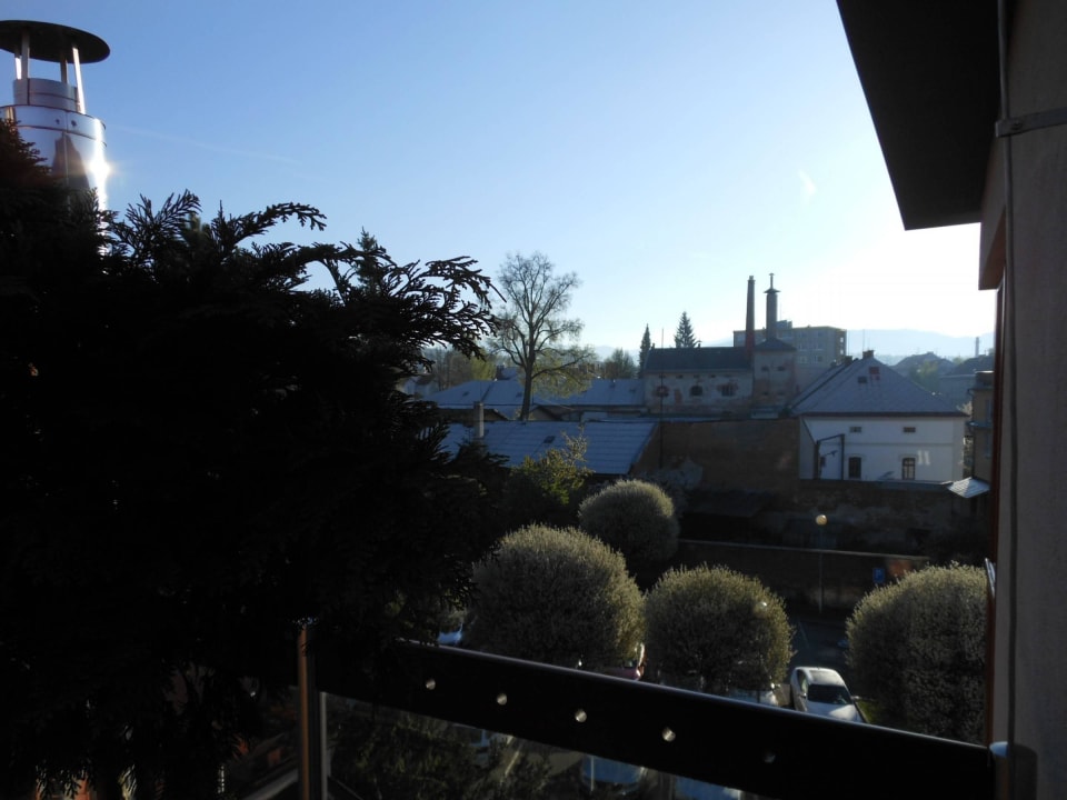 Ausblick von Dachterrasse Hotel Elegance