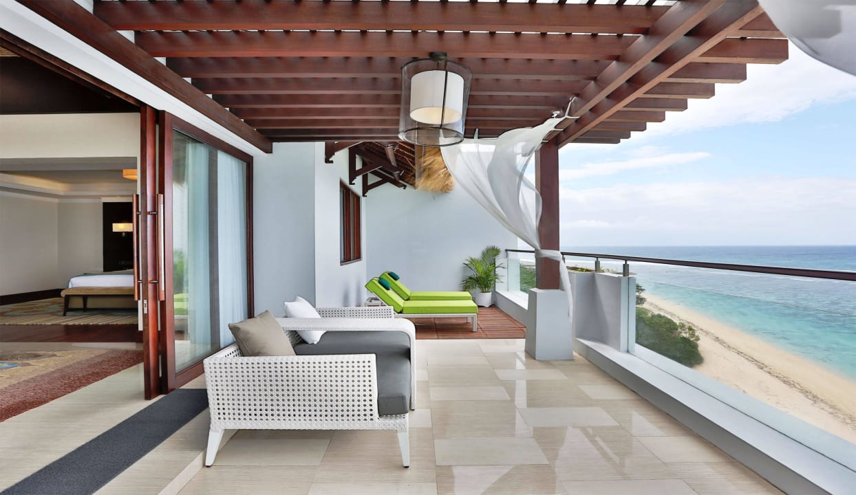 Two-Bedroom Penthouse Pool Villa Balcony Samabe Bali Suites & Villas