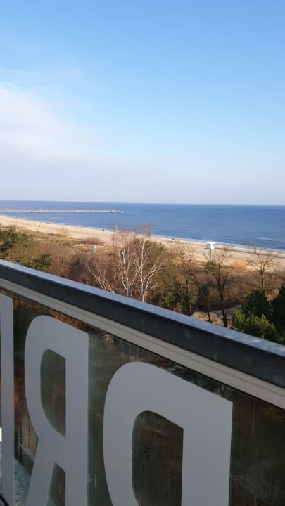 Ausblick Strandhotel Ahlbeck