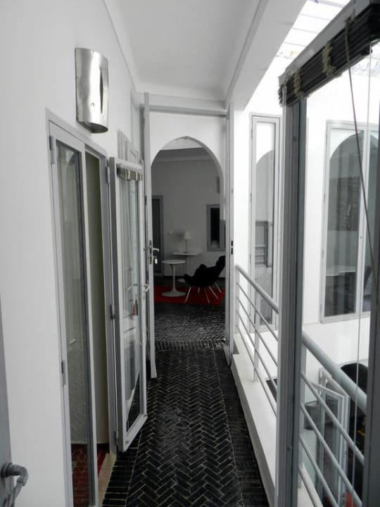 Vom Zimmer aus gesehen Hotel Riad les Jardins des Lilas