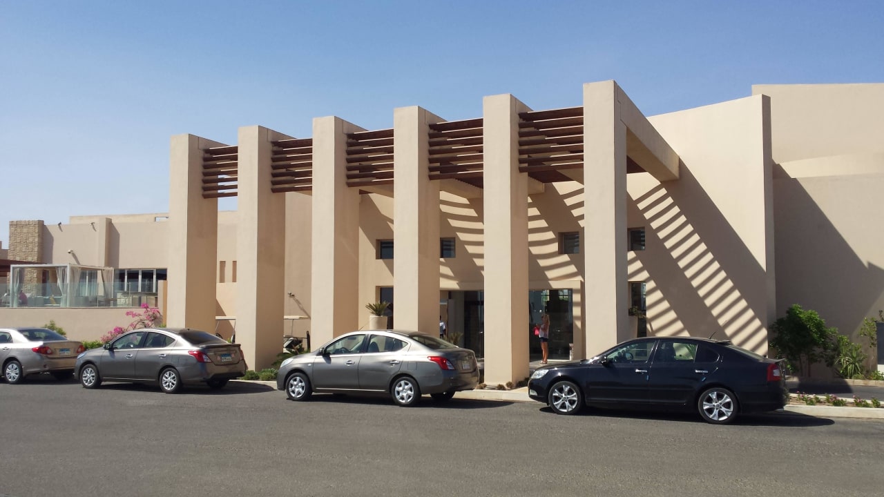 Eingang Hotel Steigenberger Makadi Hotel - Adults only