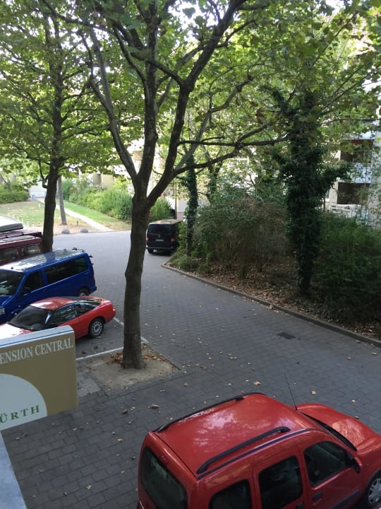 Ausblick Hotel Pension Central