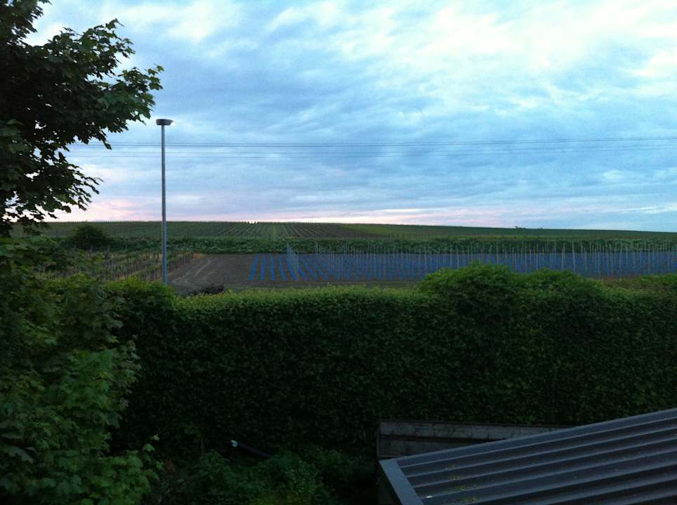 Blick vom Zimmer Landhaus Schill