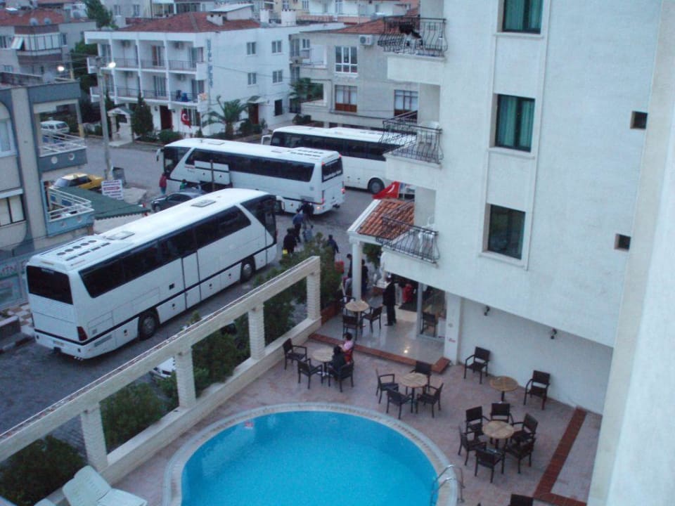 Blick aus meinem Zimmer Hotel Kalif