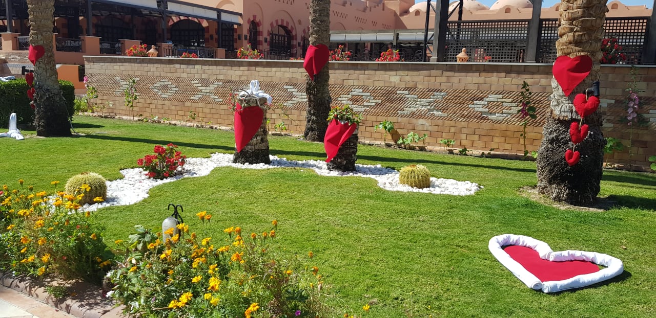 Gartenanlage Jaz Makadi Oasis Resort