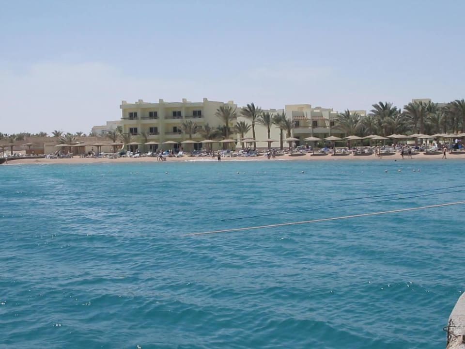 Blick vom Steg Palm Beach Resort