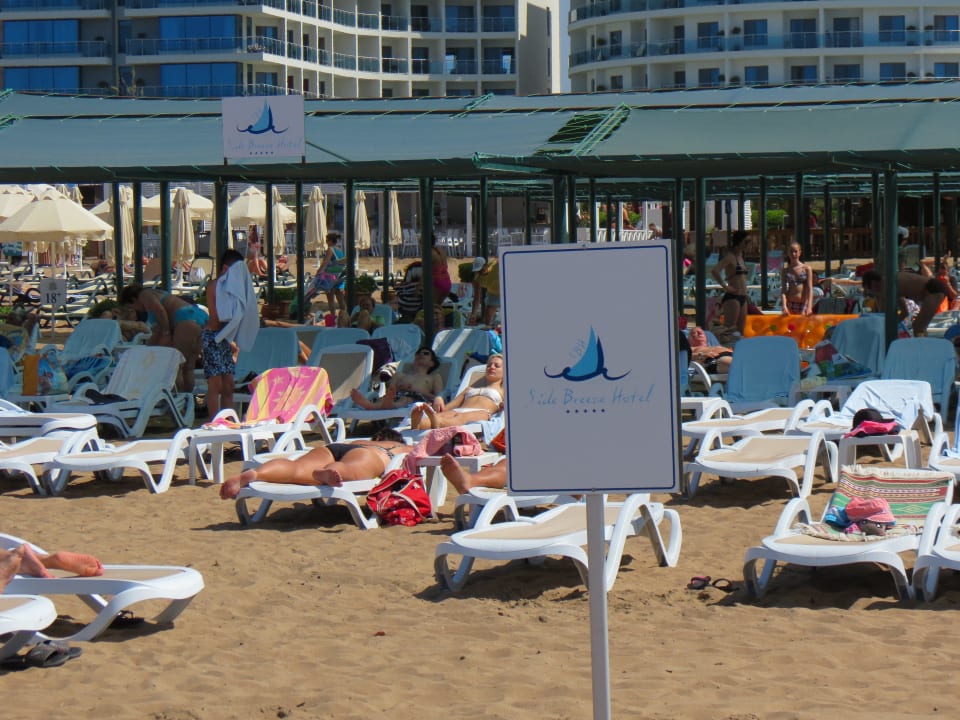 Strandbereich Hotel Side Breeze Hotel