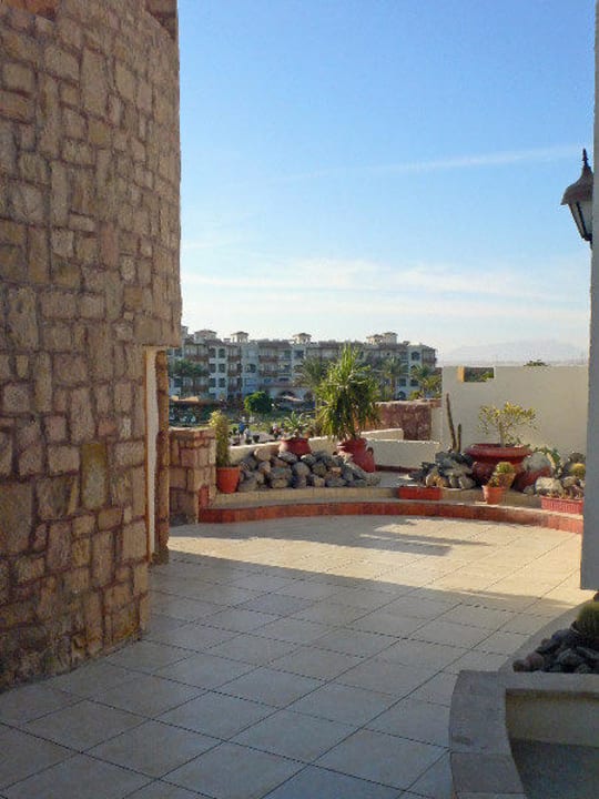 Blick vom Inselturm Pickalbatros Dana Beach Resort - Hurghada