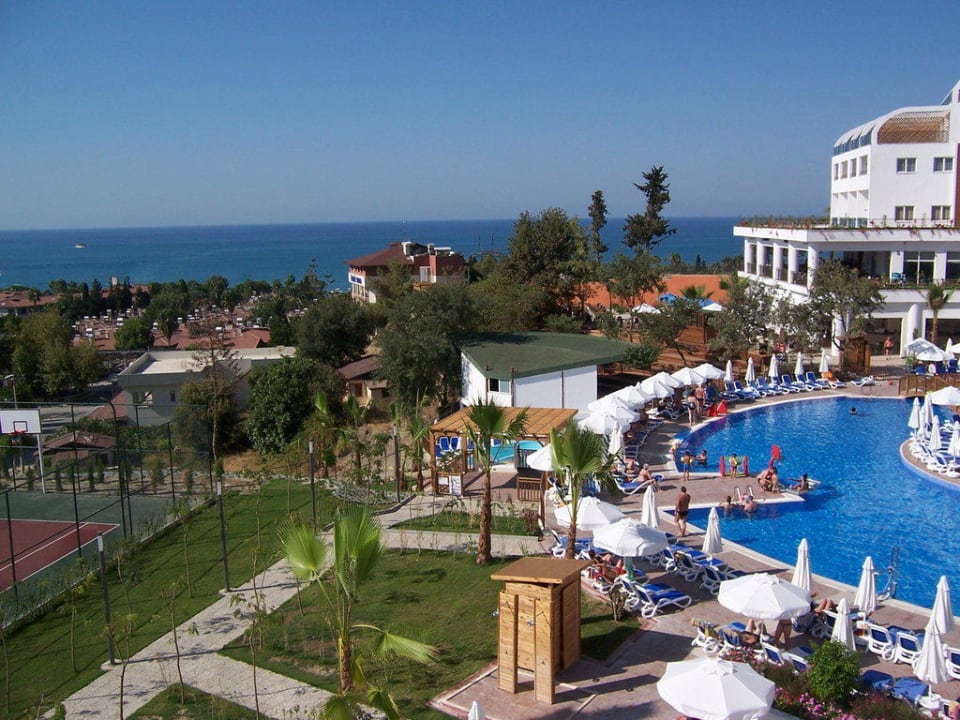 Blick aus dem Fenster Side Prenses Resort & Spa