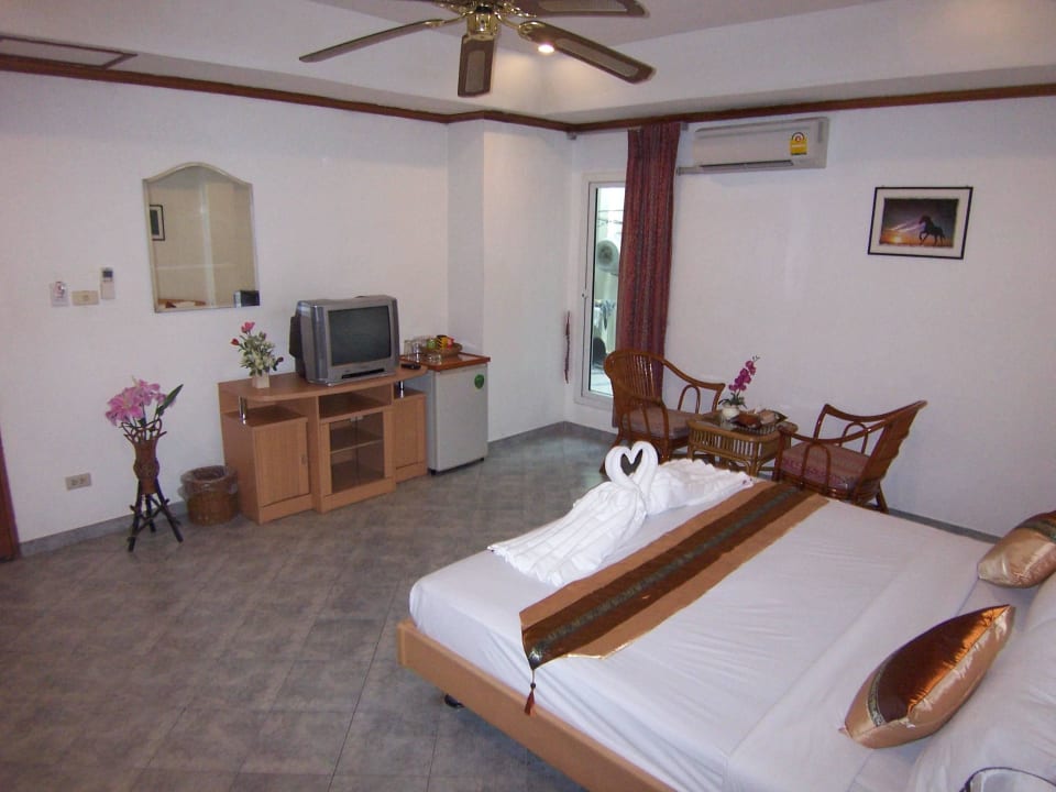 Standardzimmer Bett Hotel Orchid Residence