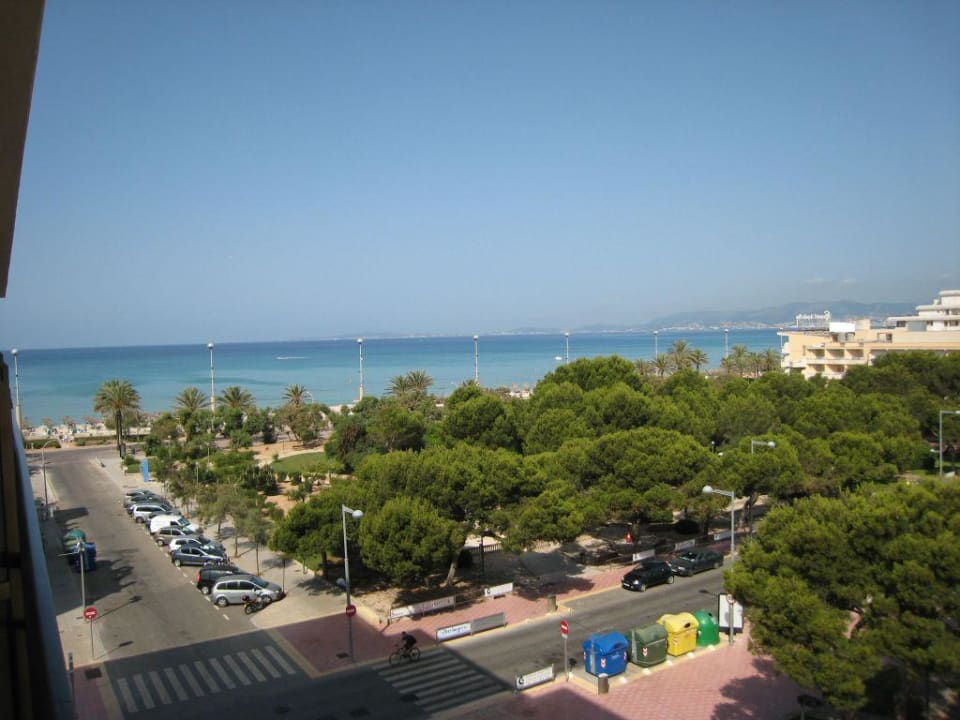 Aussicht 4. Stock Hotel & Appartements Leman