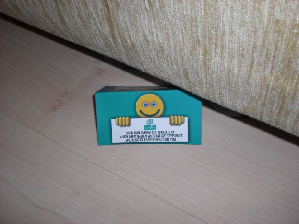 Sogar dort wurde geputzt Sunis Evren Beach Resort Hotel & Spa