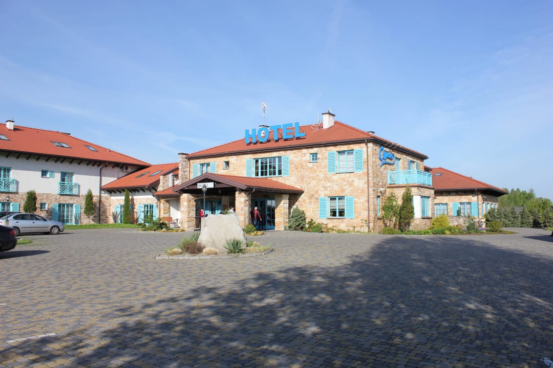 Vom Parkplatz aus Hotel Cyprus