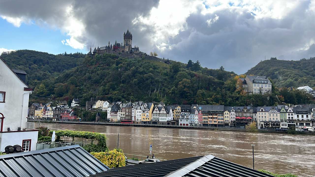 Ausblick Moselstern Hotel Brixiade & Triton