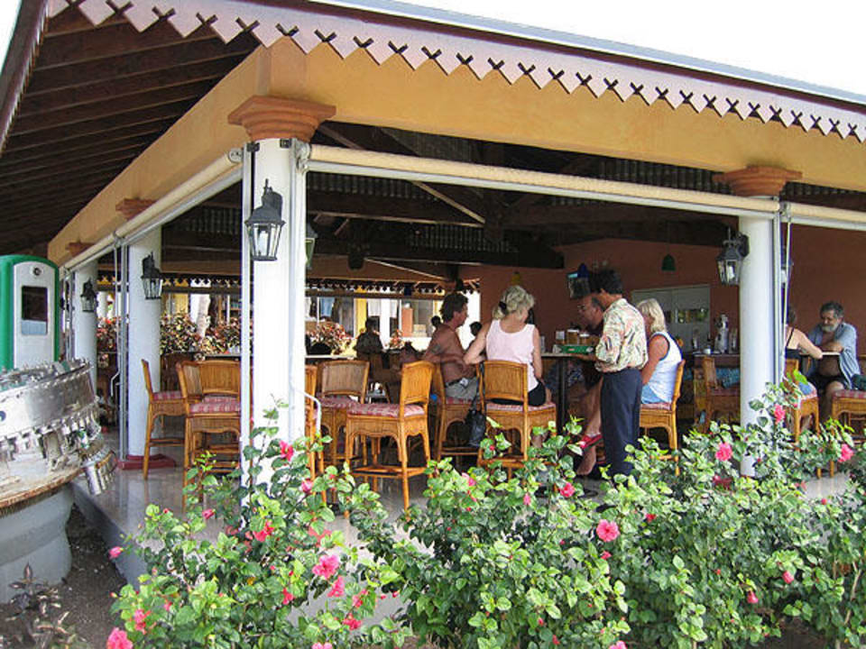 Die Pizzeria in der Nähe des Strandes Hotel Playa Pesquero