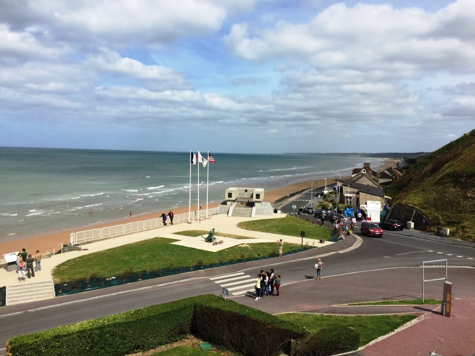 Aus dem Zimmerfenster Hotel Logis Du Casino