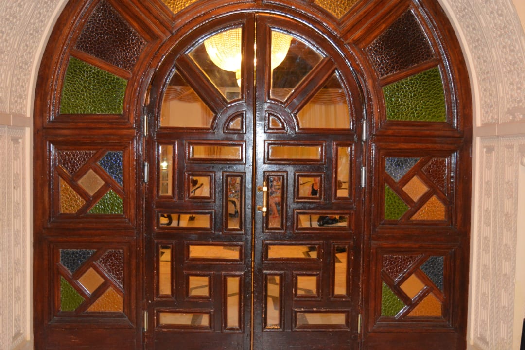 Eingangstür Hotel Marabout