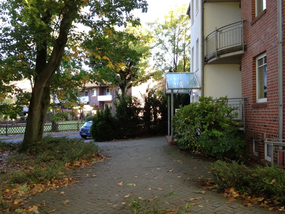 Eingansbereich aussen Appart-Haus Business Appartements