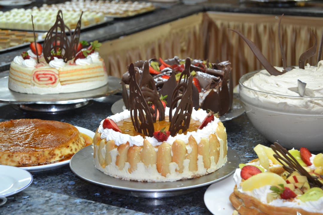 Täglich neue Kreationen, lecker! Hotel El Mouradi Djerba Menzel