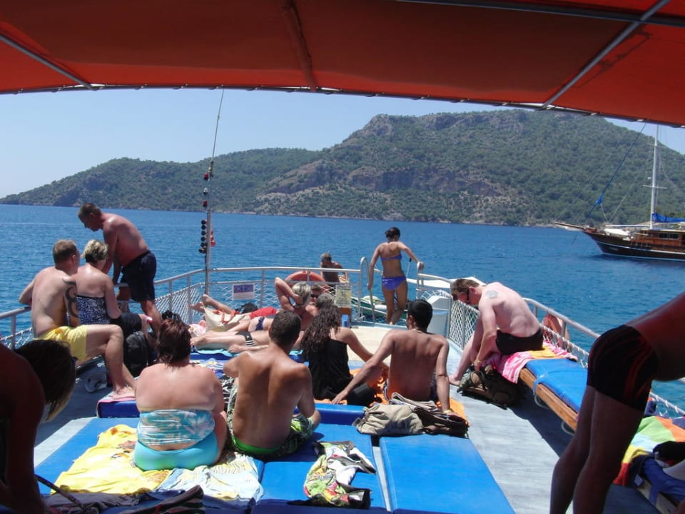 Boots-Ausflug vom Hotel aus, immer Mittwochs Hotel Meri