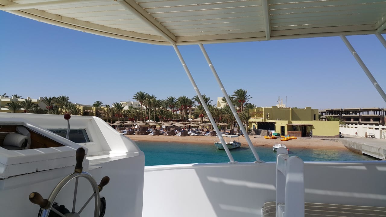 Hotel vom Meer aus Palm Beach Resort