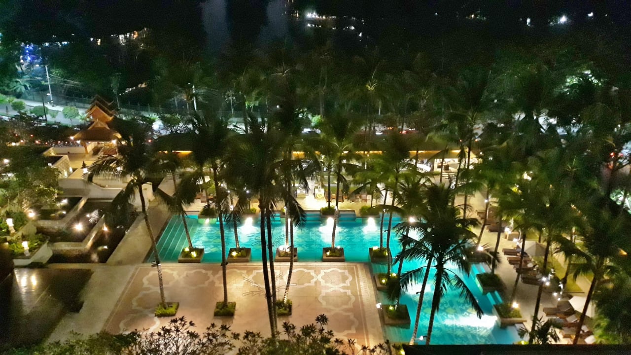 Ausblick Chatrium Hotel Royal Lake Yangon