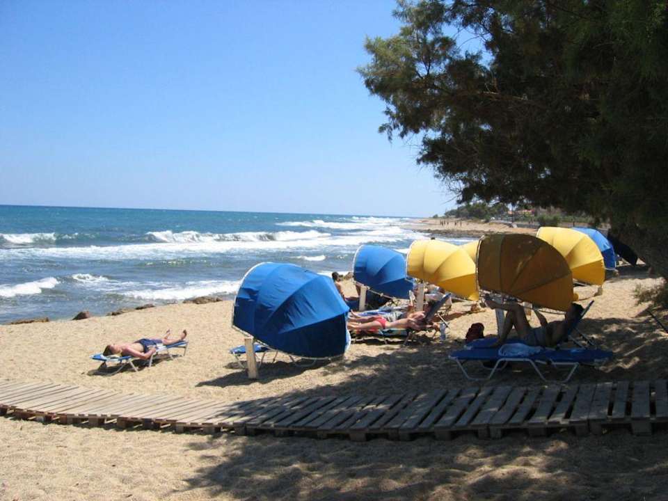 Unser Hotelstrand Hotel Serita Beach