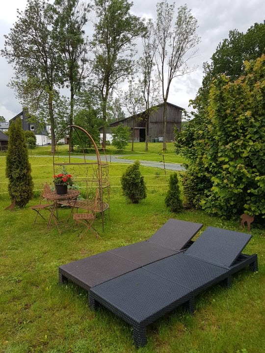 Gartenanlage Gästehaus Frankenwaldhof