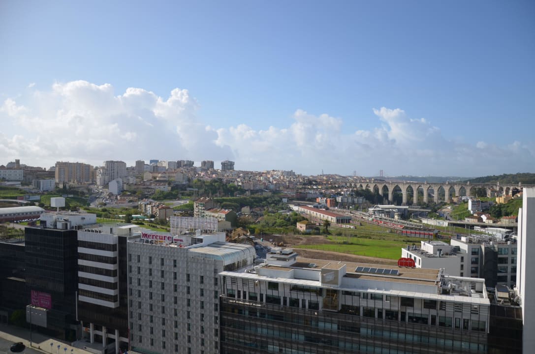 Ausblick aus Zimmer 1719 Corinthia Lisbon