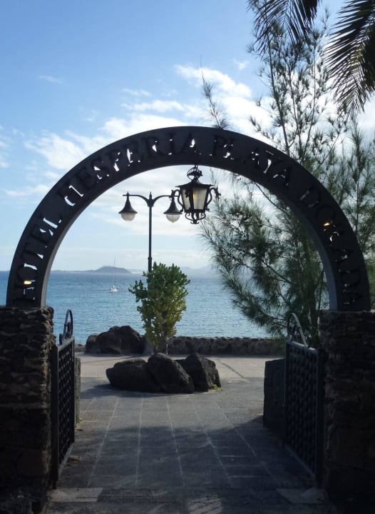 Gartenausgang zur Promenade Dreams Lanzarote Playa Dorada Resort & Spa