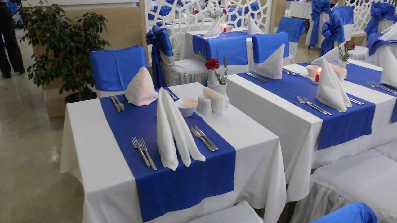 Tische sind schön hergerichtet Adalya Ocean Deluxe