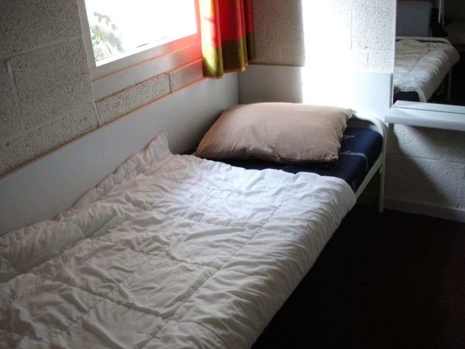 Das Einzelbett (im 3Bett Zimmer) Ferienpark Landal De Lommerbergen