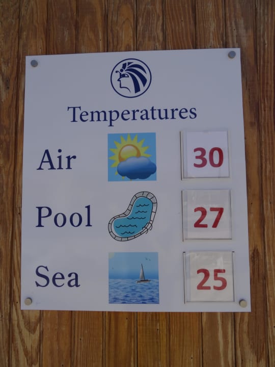 Temperatur  Dezember 14, beheizter Pool Cleopatra Luxury Resort Makadi Bay