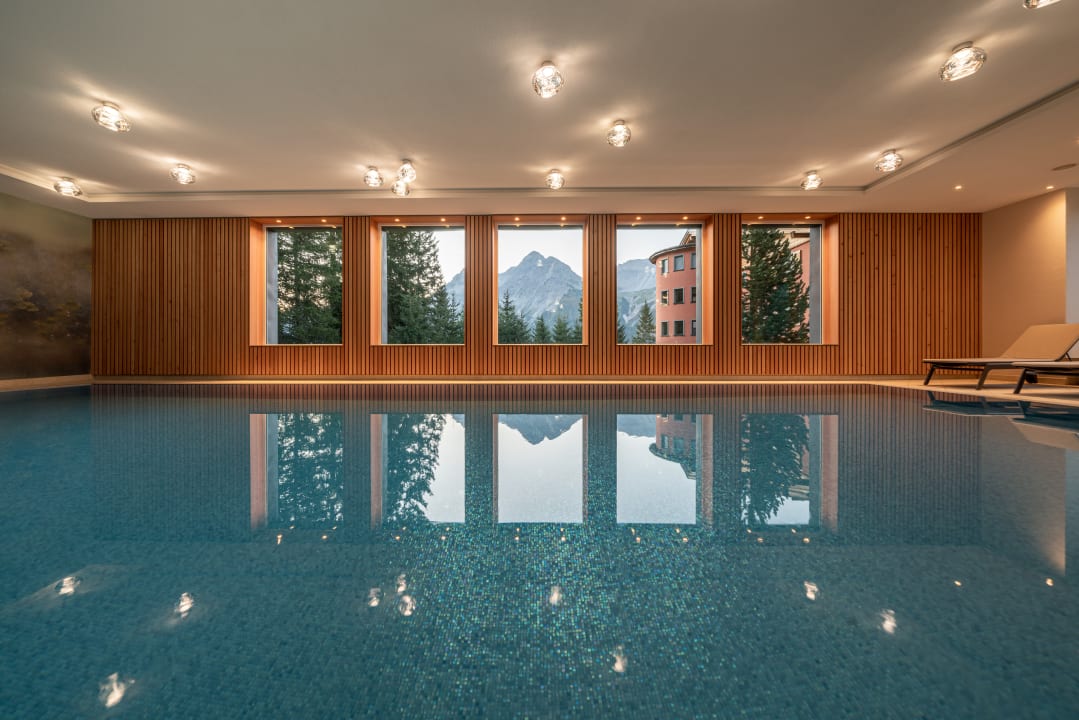Pool Waldhotel Arosa