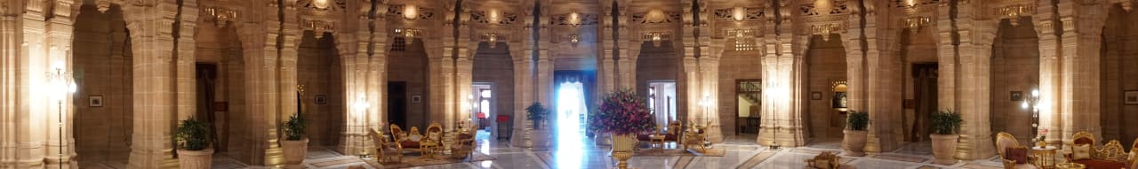 Lobby Hotel Umaid Bhawan Palace