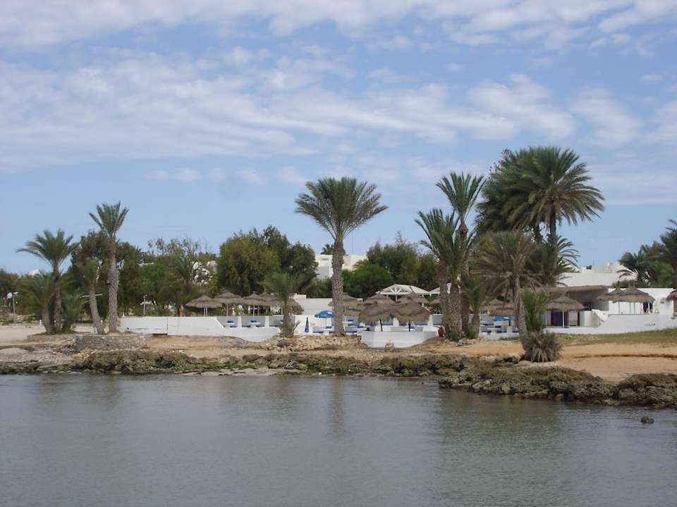 Hotelstrand mit Bar Hotel El Mouradi Djerba Menzel