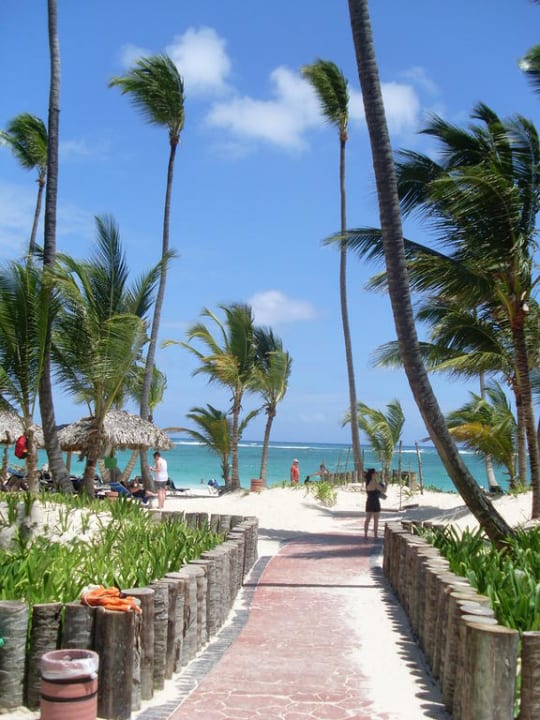 Weg zum Strand Hotel Grand Palladium Palace Resort, Spa & Casino