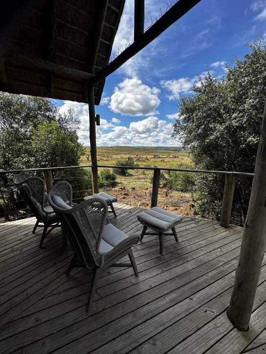 Ausblick Nambiti Plains Lodge