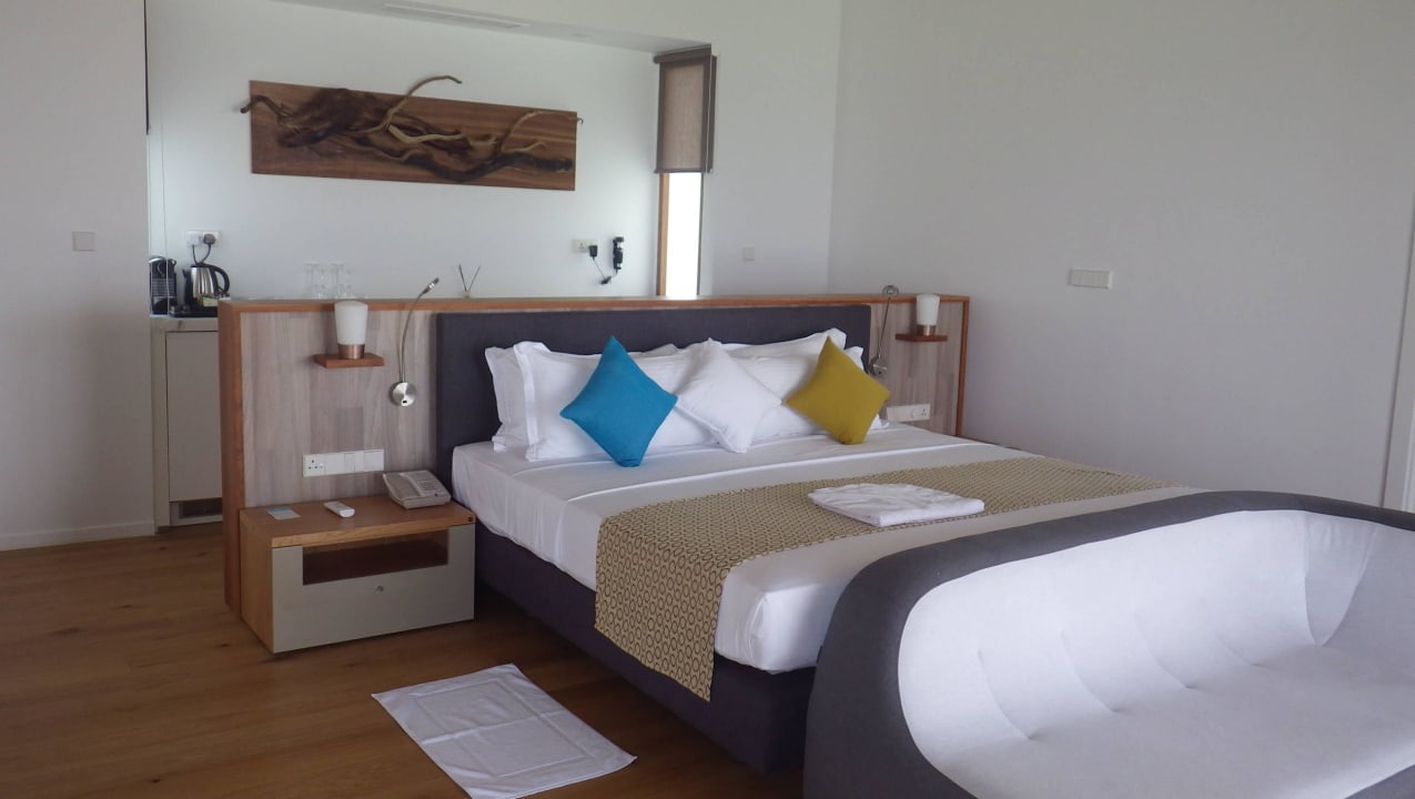 Wohn- und Schlafzimmer Kuramathi Maldives