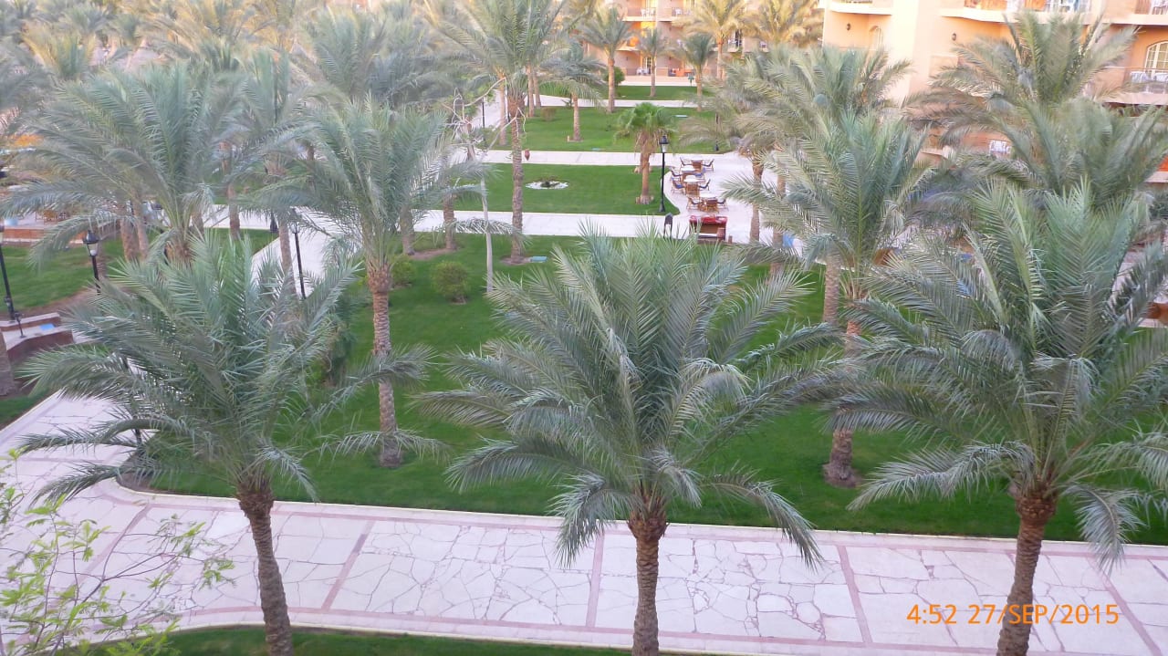 Blick von unserem Balkon Siva Grand Beach