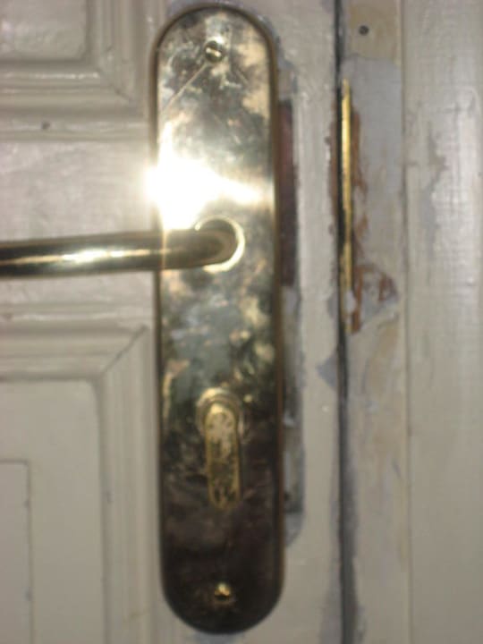 Zimmertüre von Aussen Hotel Eden San Remo