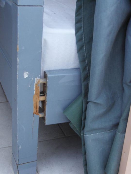 2 x zusammengebrochen - dann wurde repariert Pela Maria