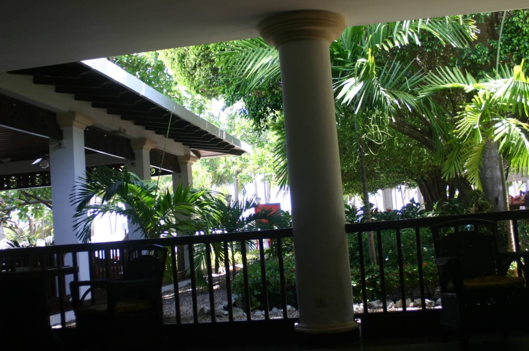 Blick aus der Lobby Playabachata Hotel