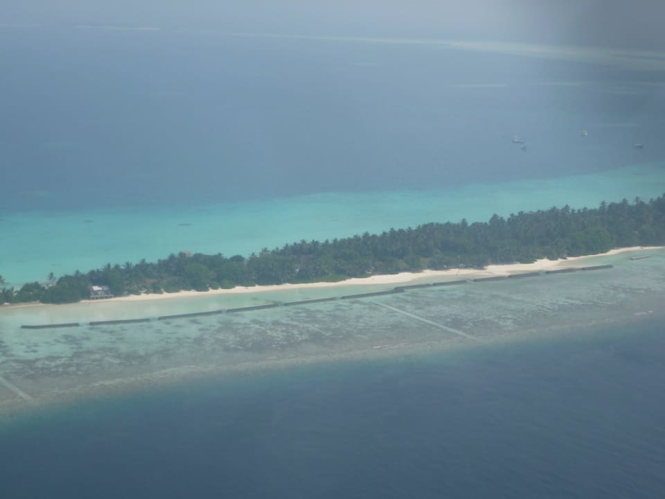 ...einmal um die Insel. Kuramathi Maldives