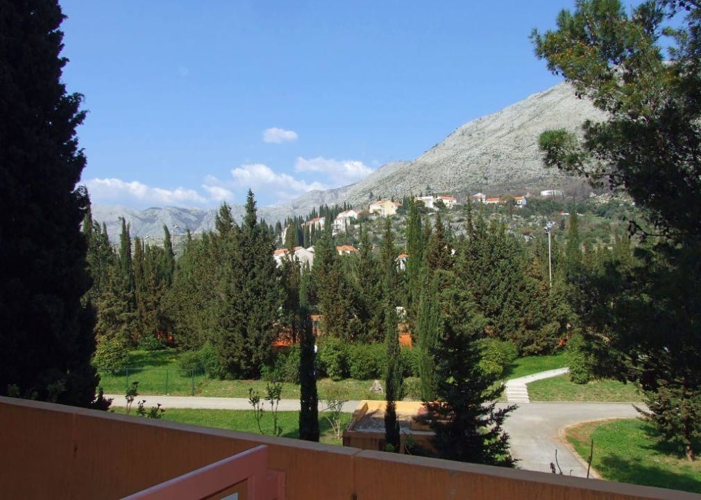 Blick vom Economyzimmer Albatros Remisens Hotel Albatros