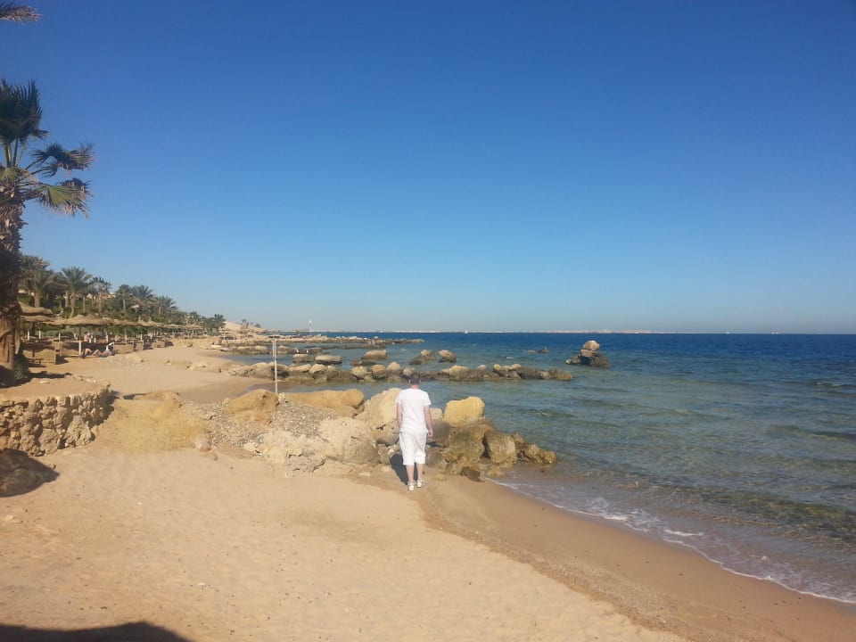 So weit das Auge reicht hauseigener Privatstrand Pickalbatros Citadel Resort