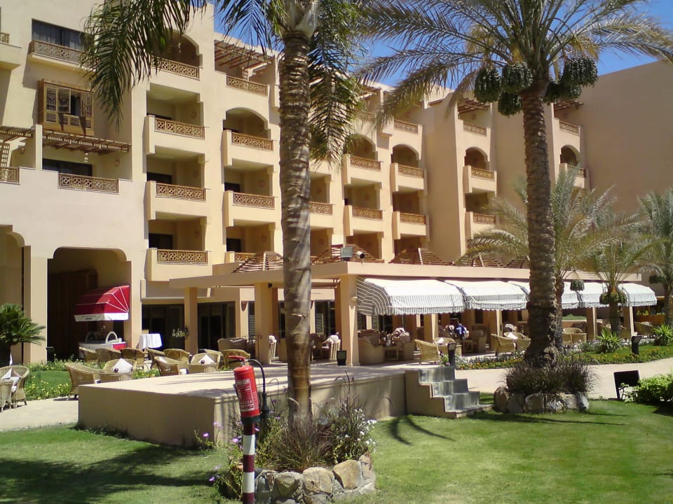 Rechter Hotelflügel mit Bar Continental Hotel Hurghada