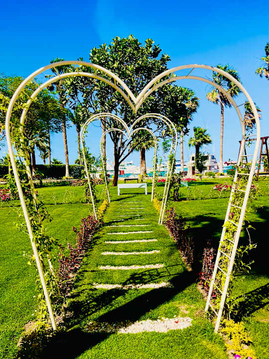 Gartenanlage Continental Hotel Hurghada