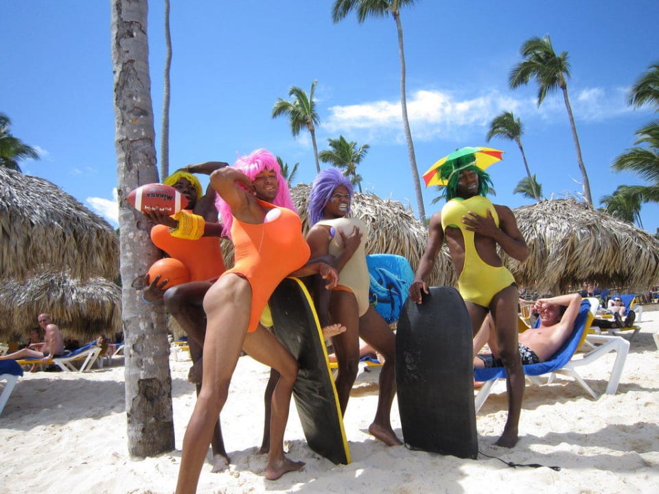 Animationsteam am Strand Iberostar Selection Bavaro Suites